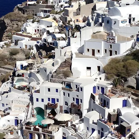 ヴィラ Luxurious Santorini Penthouse 1 Bedroom Magical Caldera Sea Views *